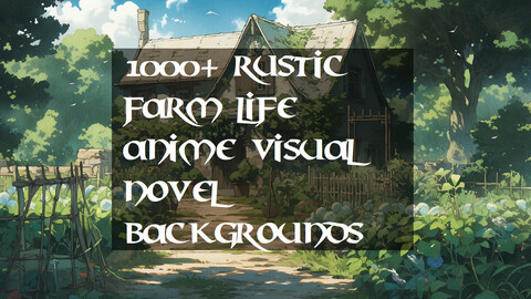 1000+ Rustic Farm Life Anime Visual Novel Backgrounds
