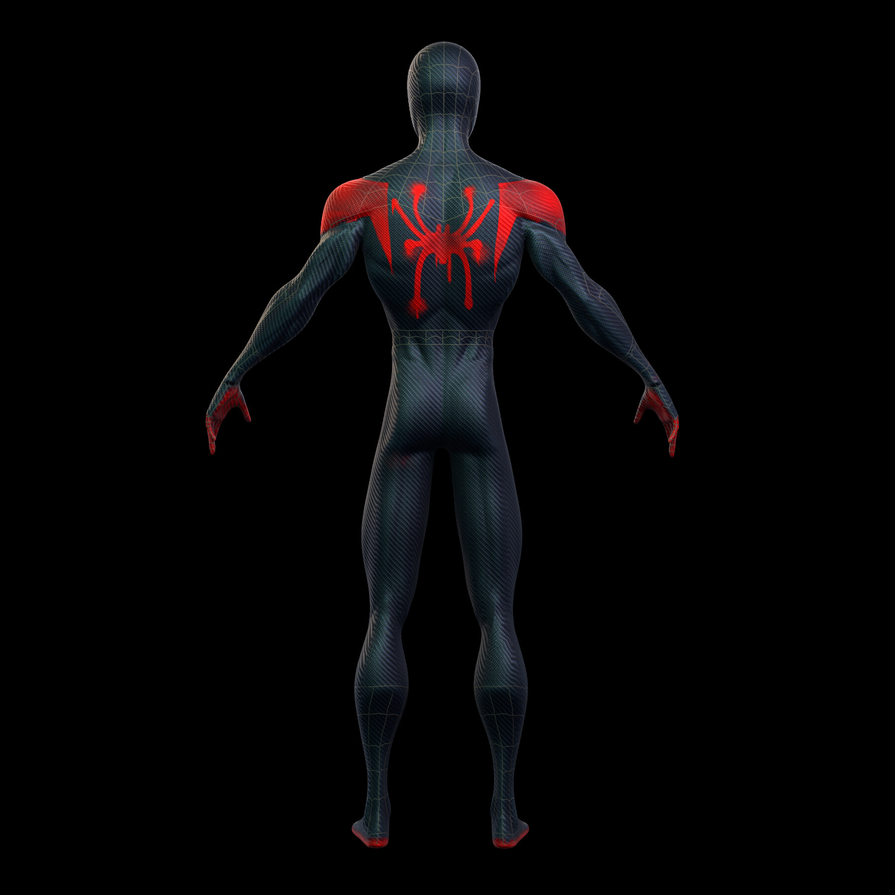 ArtStation - Spiderman Miles Morales (blender) | Resources