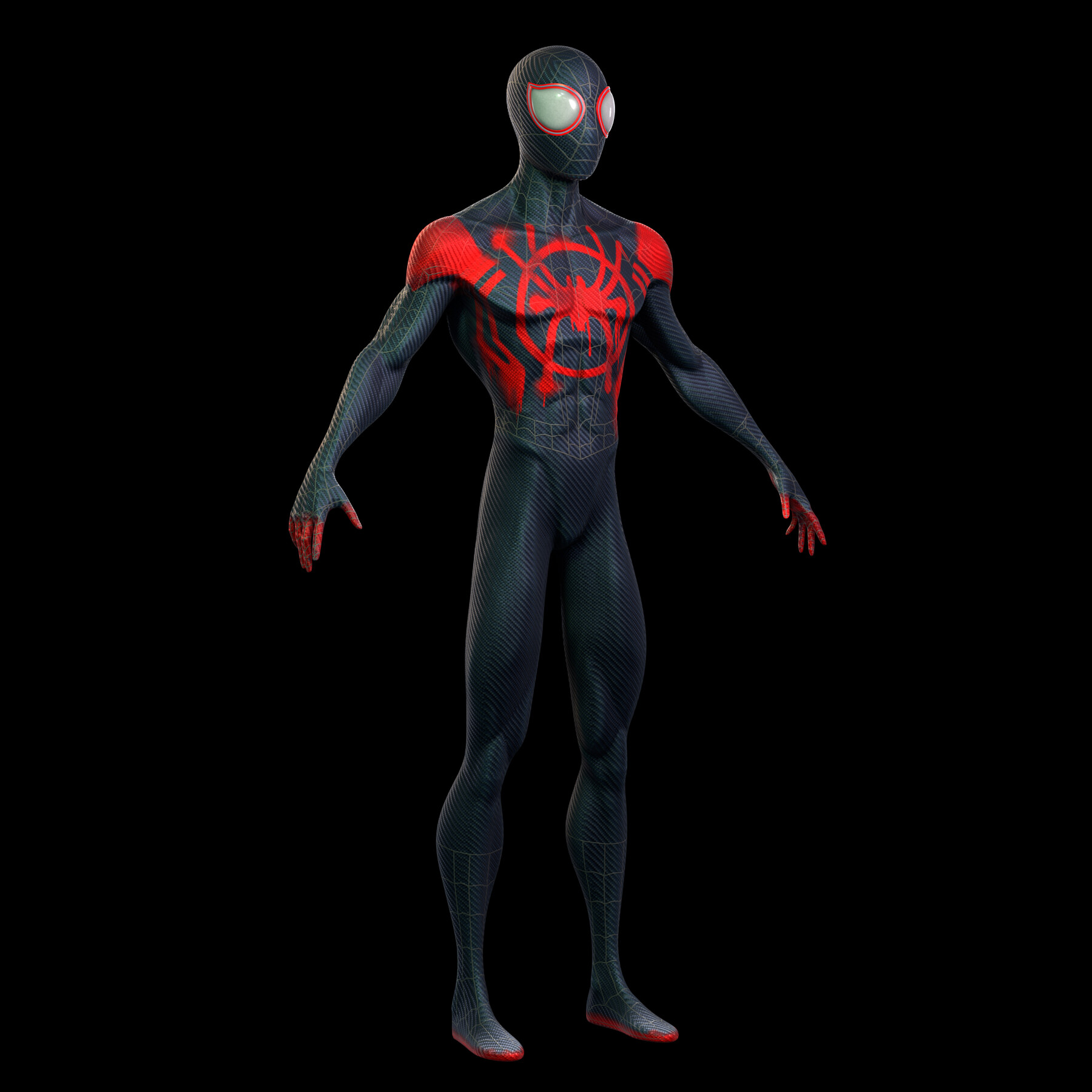 ArtStation - Spiderman Miles Morales (blender) | Resources