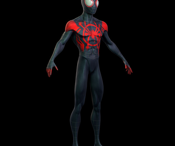 ArtStation - Spiderman Miles Morales (blender) | Resources