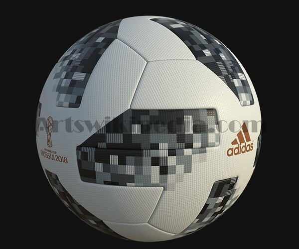 ArtStation - 3D Telstar 18 official match ball | Resources