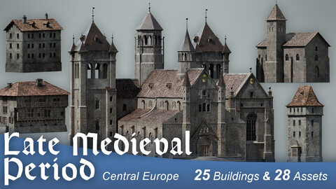 Late Medieval Period - Central Europe Buildings/Assets