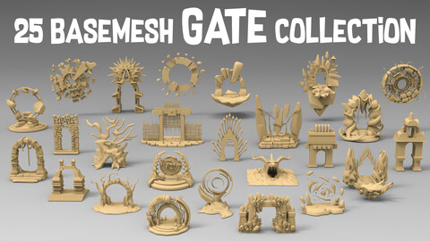 25 basemesh gate collection