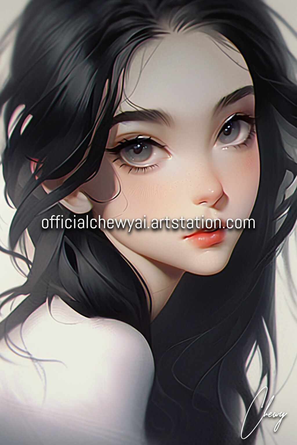 ArtStation - Dark Haired Girls | Artworks