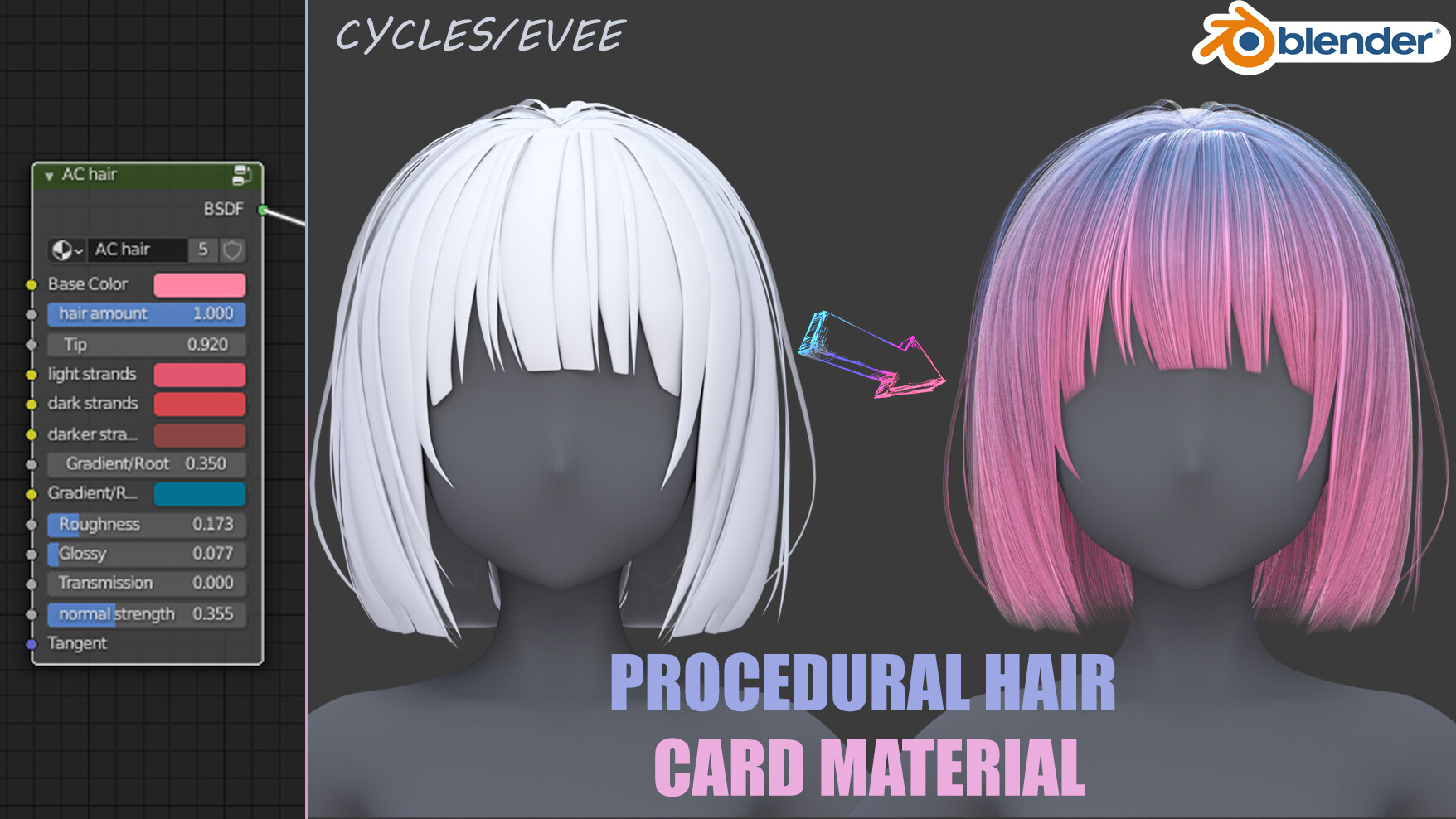 ArtStation - Anime Boy Hairstyles Pack (.Blend Files)