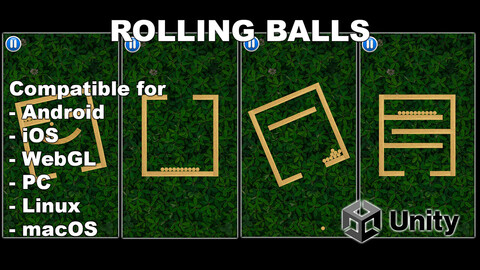 Rolling Balls - Unity Puzzle Game Source Code