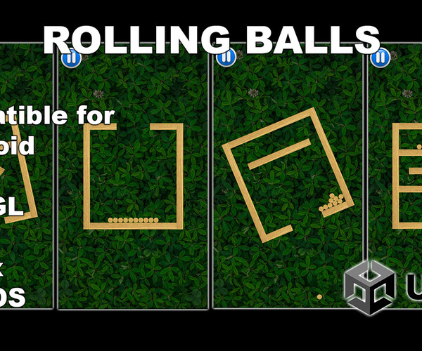 Soccer Ball Roll - endless hyper casual Unity 2D game with AdMob