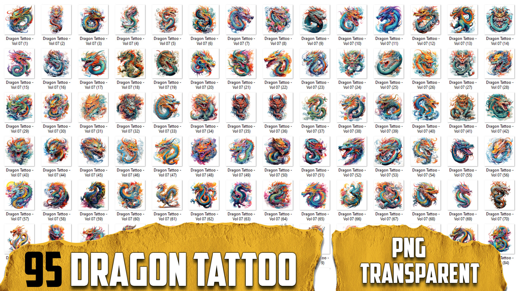 ArtStation - Dragon Ball's Tattoo Flashes