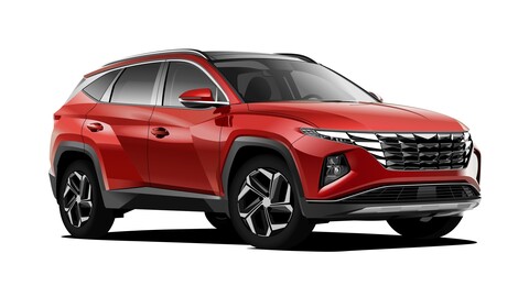 Vector Realistic 3d Red Car SUV