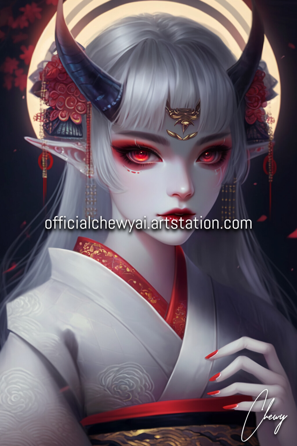 ArtStation - Various Oni Girls (Part II) | Artworks