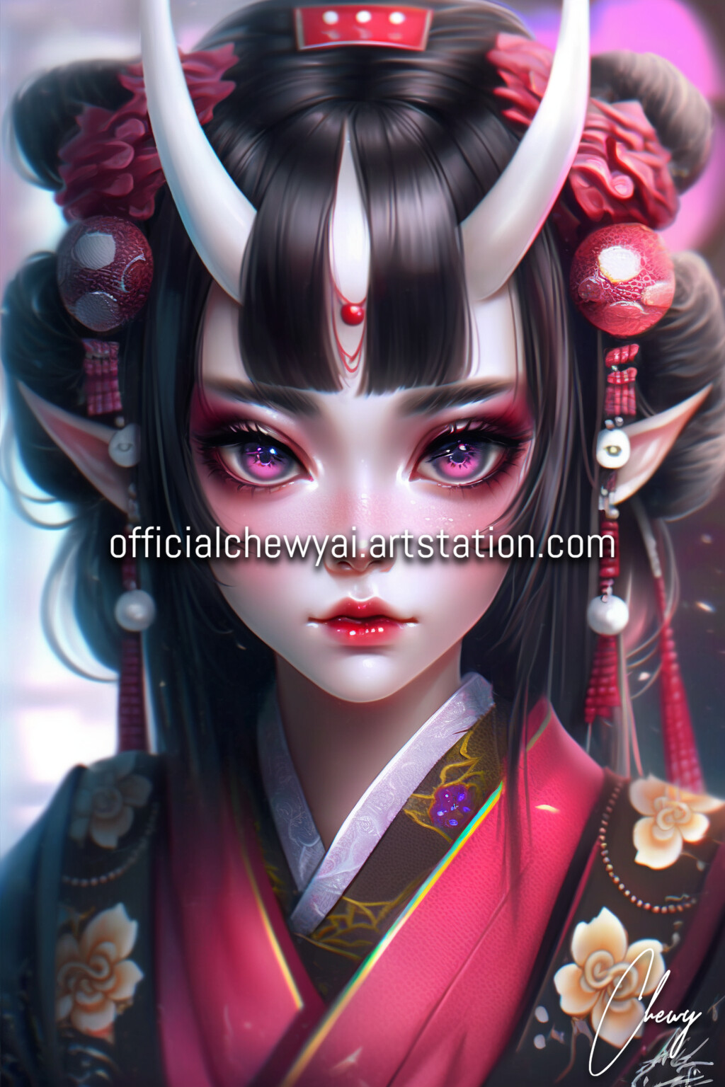 ArtStation - Various Oni Girls (Part II) | Artworks