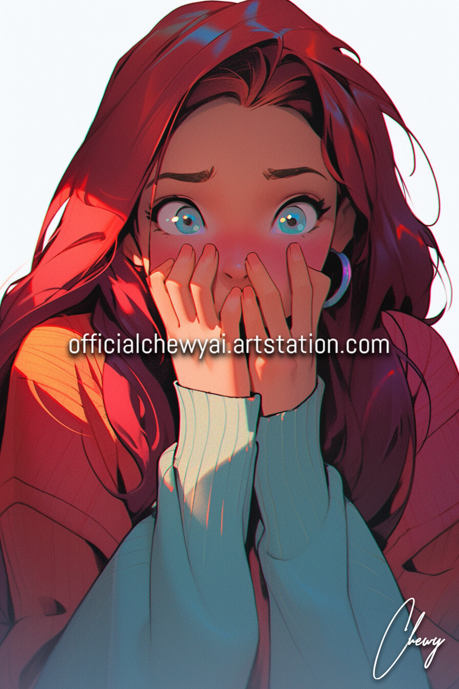 ArtStation Blushing Girls Artworks