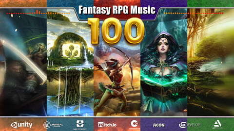 Fantasy RPG Music — 100 Game Soundtracks Collection