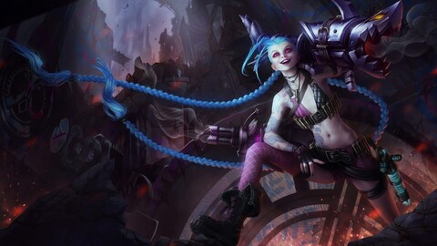 League of Legends - Jinx RIGGED