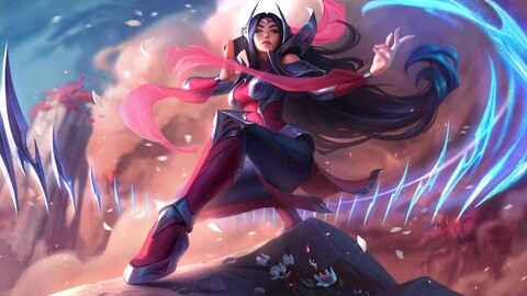 League of Legends - Irelia RIGGED