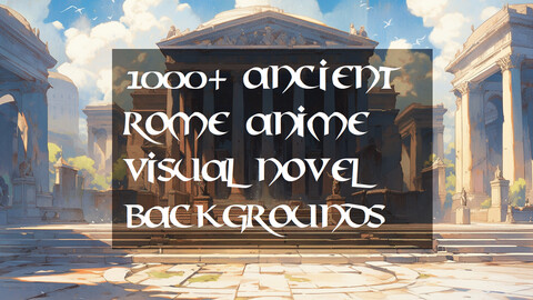 1000+ Ancient Rome Anime Visual Novel Backgrounds