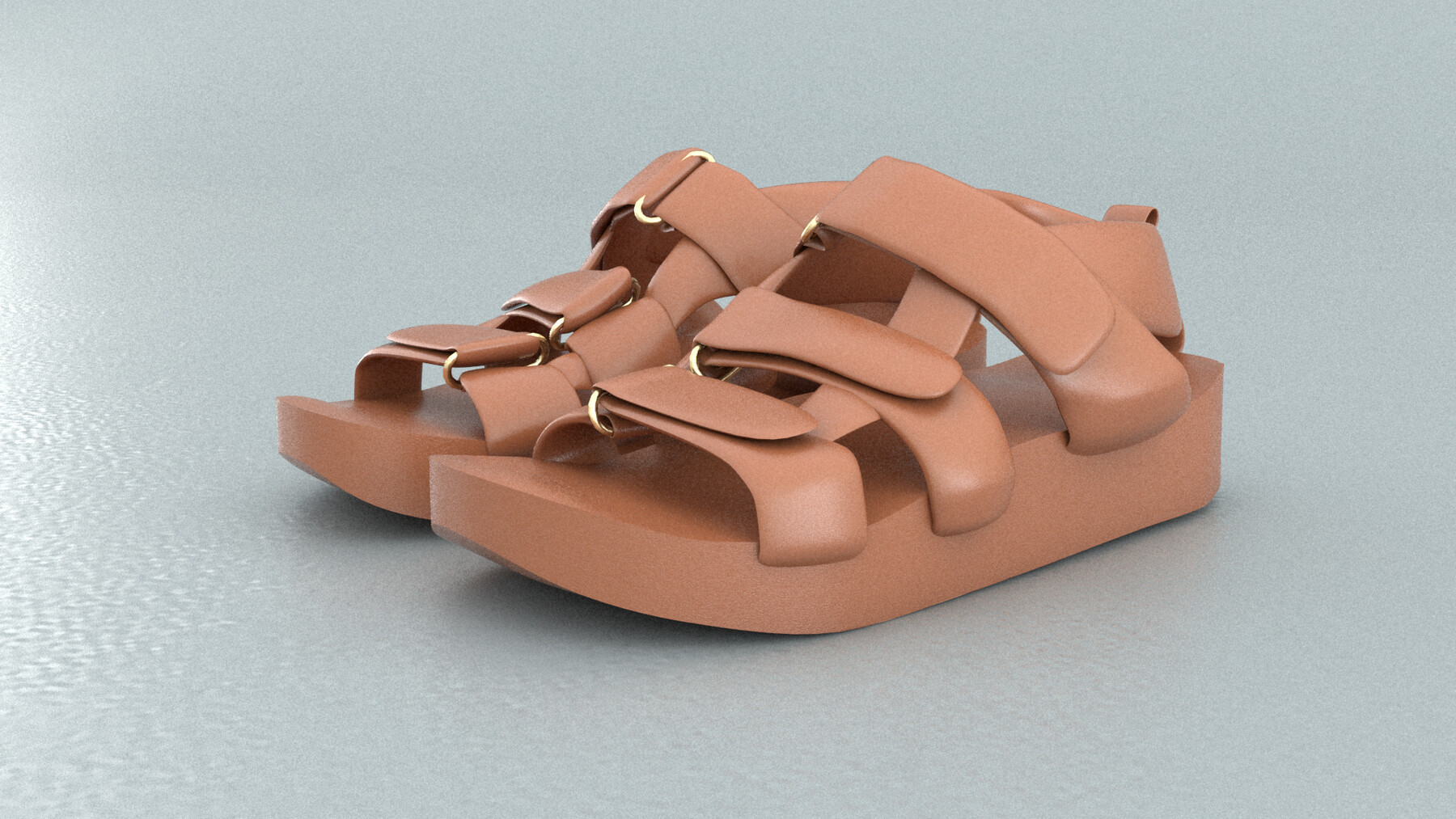 ArtStation - laos Sandals | Game Assets