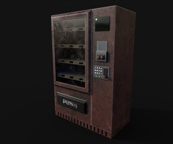 ArtStation - Vending Machine | Game Assets