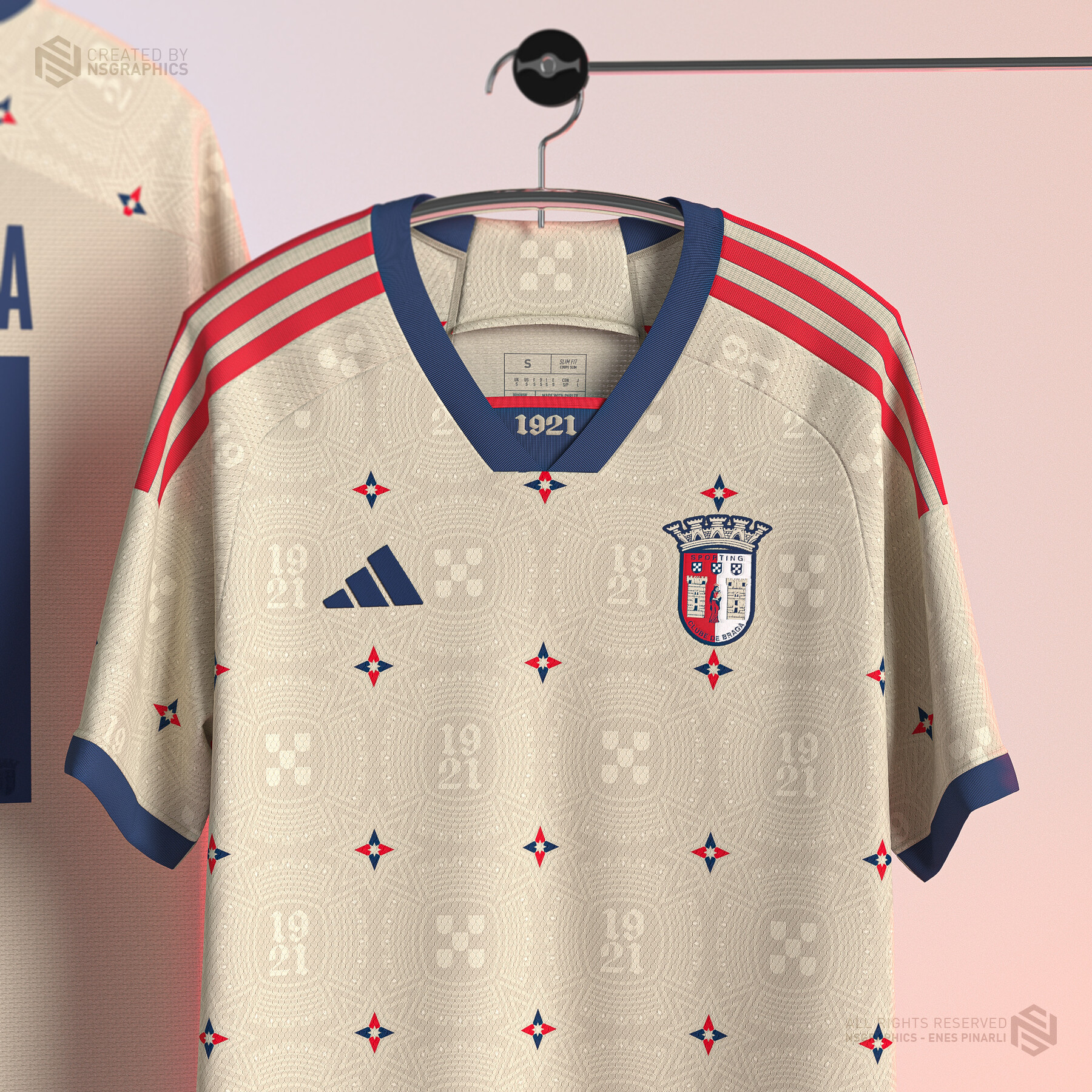 adidas Regista Football Shirt for CLO3D-Marvelous Designer 3D