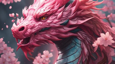 ArtStation - Fire dragon in the sky | Artworks