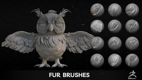 Over 400 High Quality Zbrush Alphas And Brushes - 80% Off