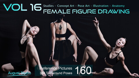 Female Figure Drawing - Vol 16 - Reference Pictures