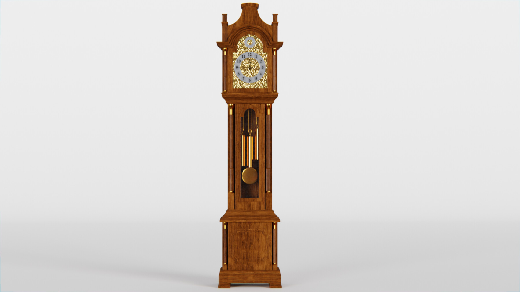 ArtStation - Grandfather Clock 3d Model | Resources