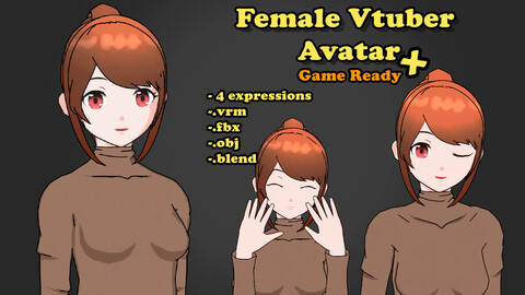 Female Vtuber Avatar