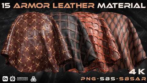 15 High Quality Armor Leather Material