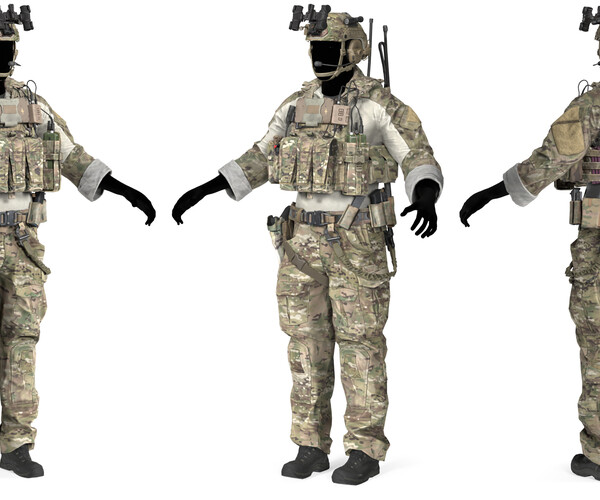 Artstation - Crye Precision Combat Uniform 