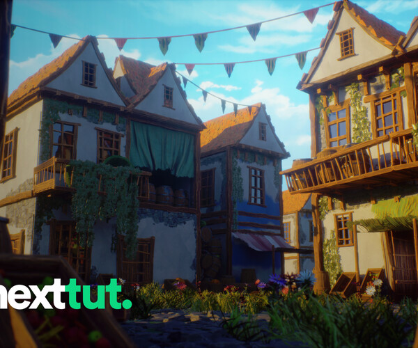 ArtStation - Learn To Make Stylised Environments In Blender & UE5 ...