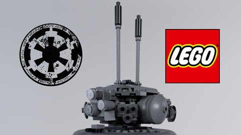 Imperial Probe Droid (lego)