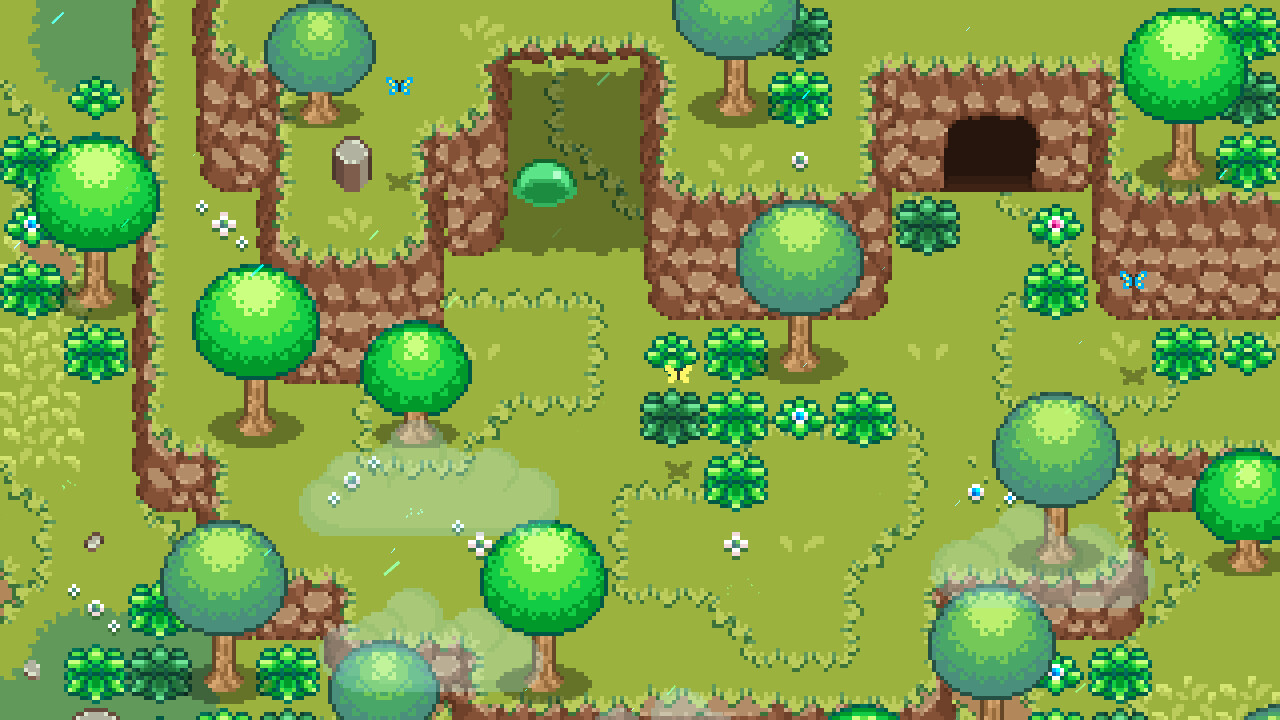 ArtStation - Green Plains 16x16 Pixelart Tileset | Game Assets