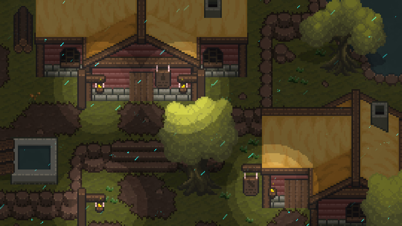 ArtStation - Village Tileset - Rogue Adventure | Game Assets