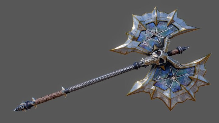 ArtStation - Fantasy axe 2 | Game Assets