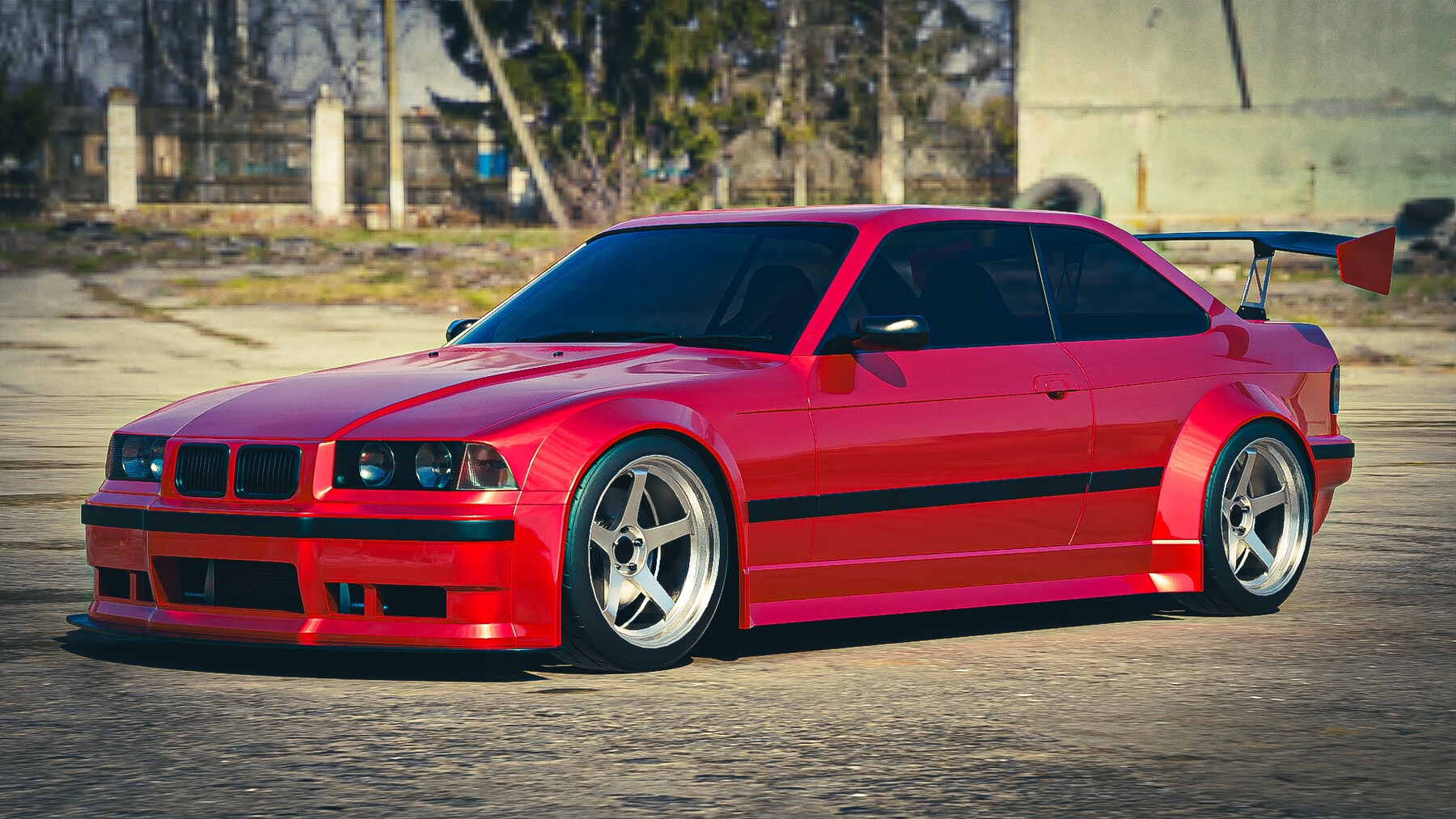 ArtStation - BMW E36 Widebody | Resources