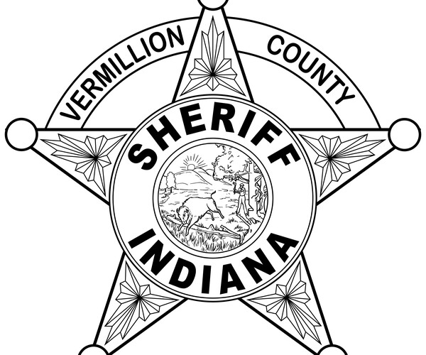 ArtStation - Vermillion County Sheriff Vector Badge SVG Sheriff 5 ...