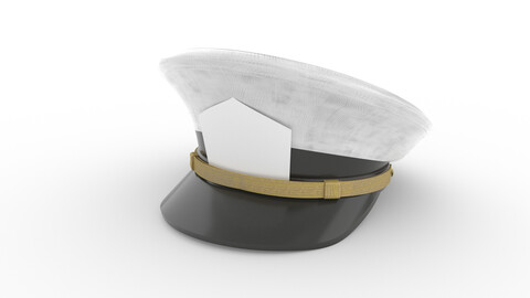 Navy Officer Cap Hat (Man)