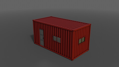 PBR Container House AA 20ft V1