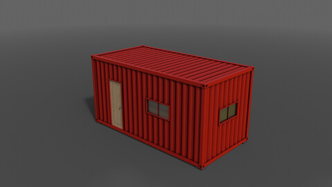 PBR Container House BA 20ft V1