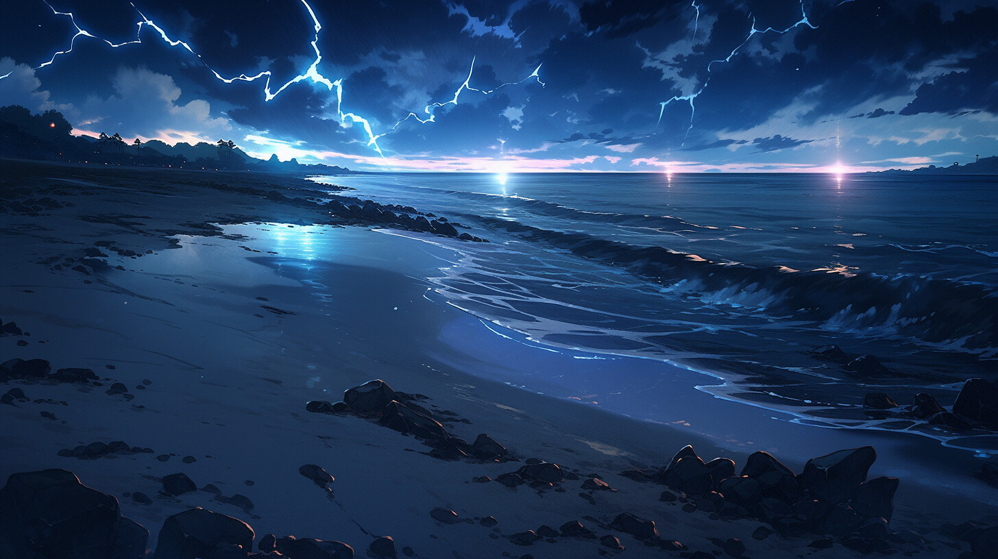 Demon slayer zenitsu agatsuma around blue lightning with black backgorund  anime-, HD wallpaper | Peakpx