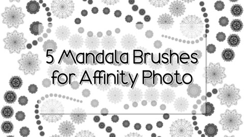 5 Mandala Brushes for Affinity Photo