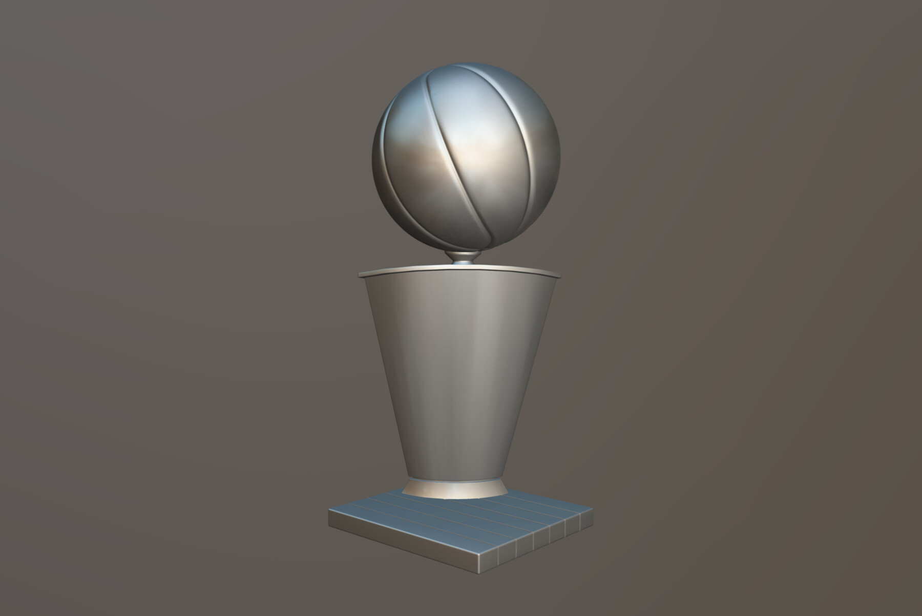 NBA Finals MVP trophy 3D model