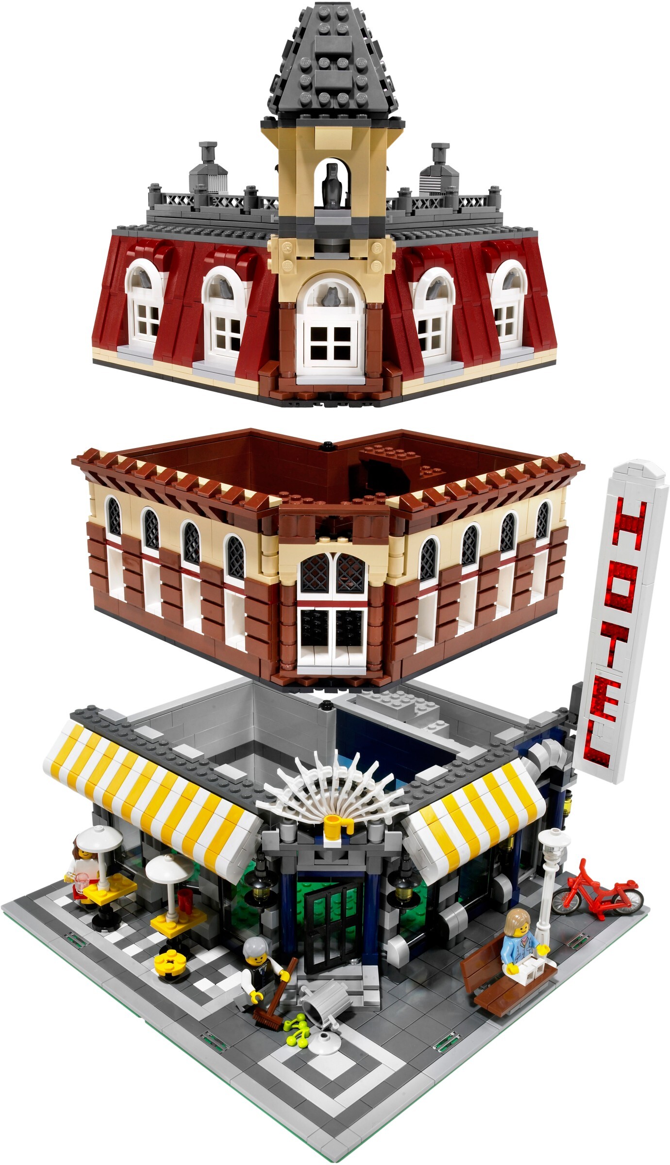 ArtStation - Cafe Corner Lego Set (no logo)