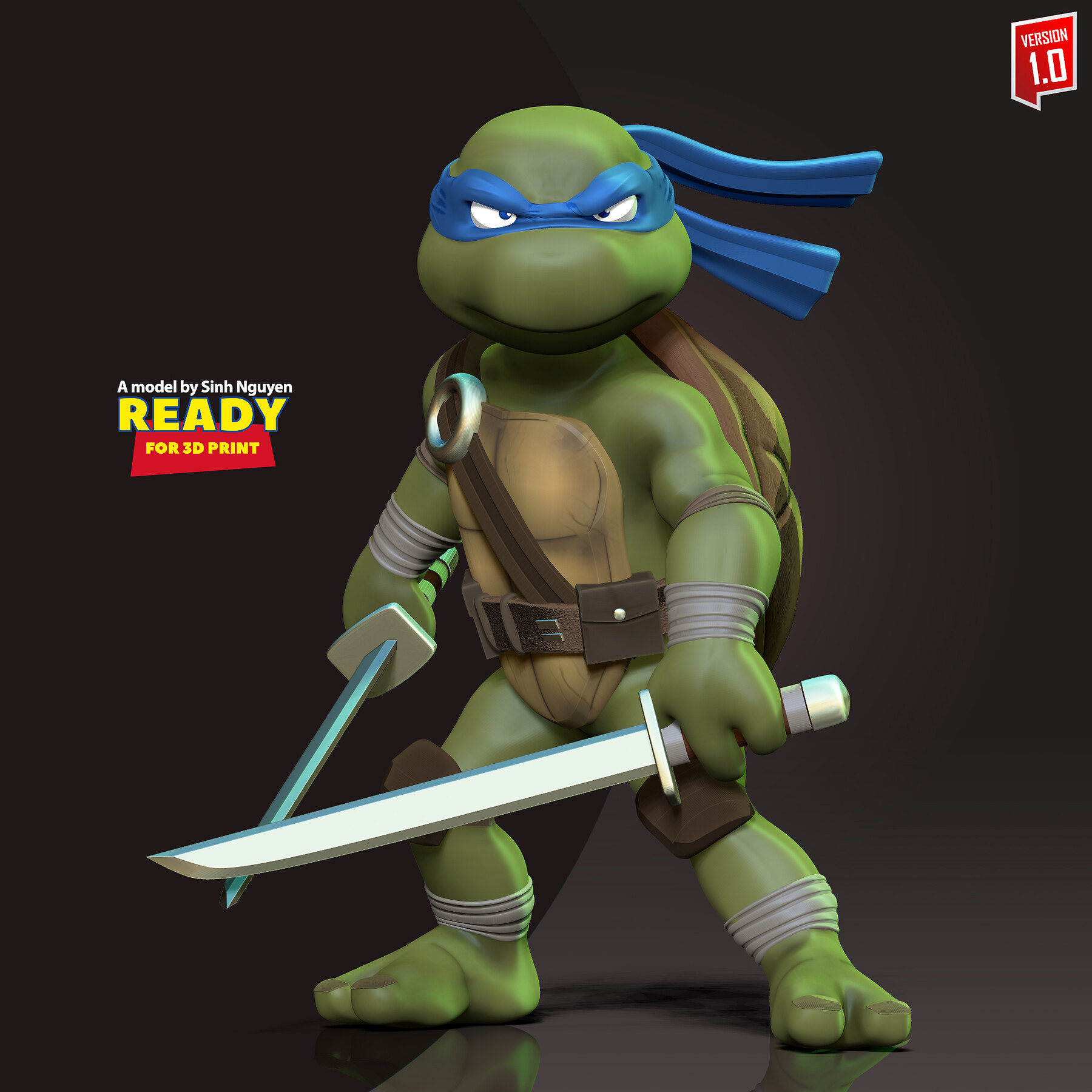 ArtStation   Ninja Turtle   Leonardo