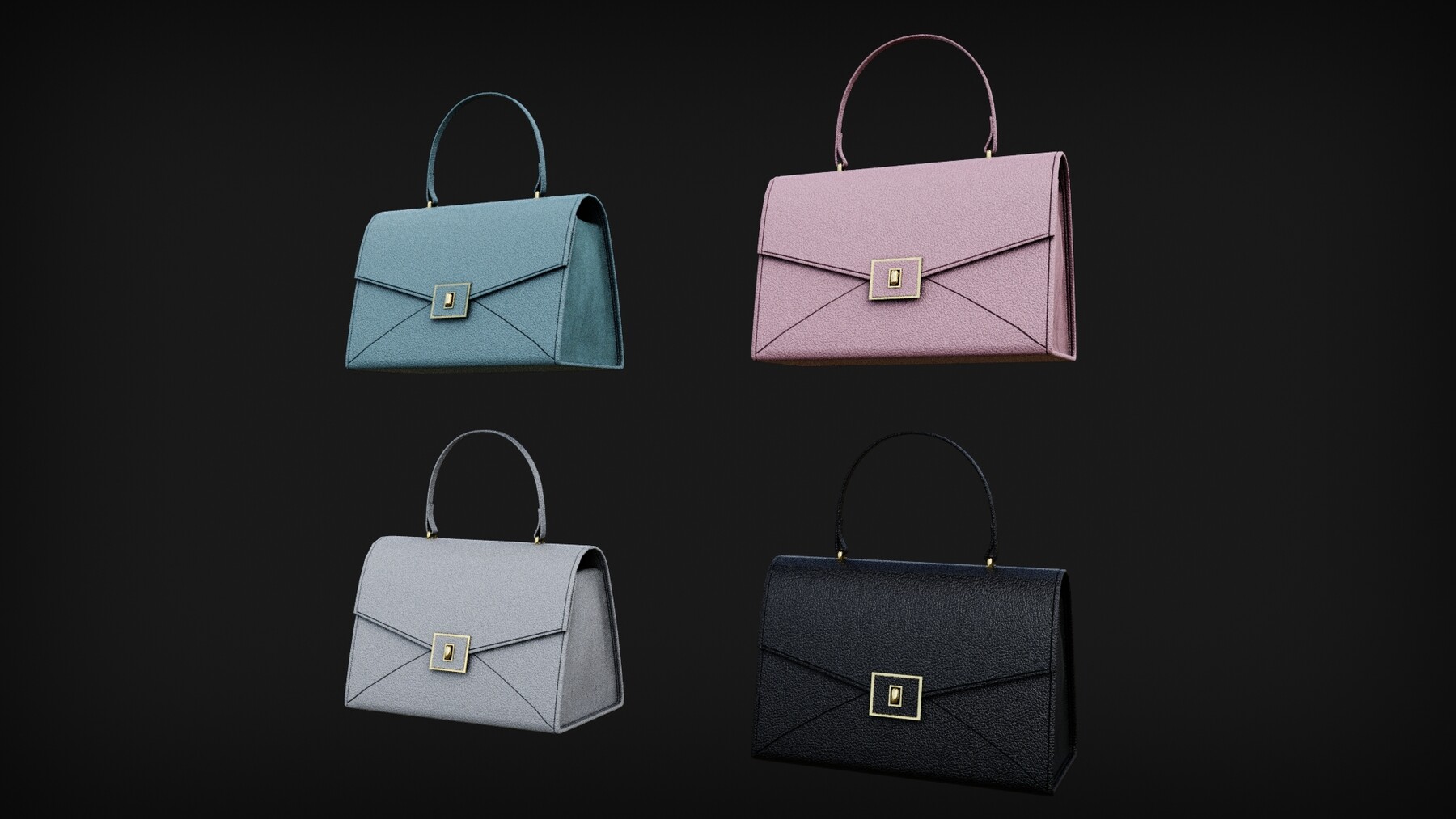 ArtStation - Hermes Birkin Female Handbags