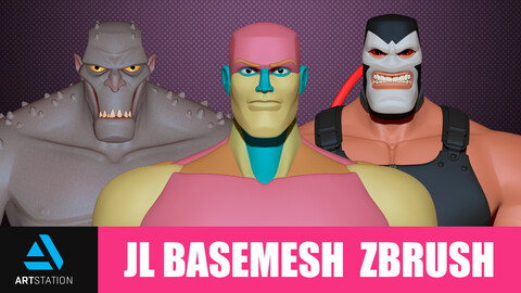 JL BASEMESH FULL BODY  FOR ZBRUSH