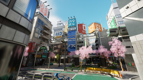 Tokyo - Stylized Environment Demo