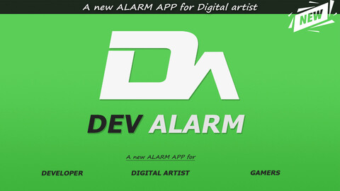 Dev Alarm | App For Developers,Digital Artists and Gamers