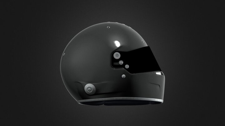 ArtStation - Helmet - Procreate 3D Model Bell Helmets | Resources